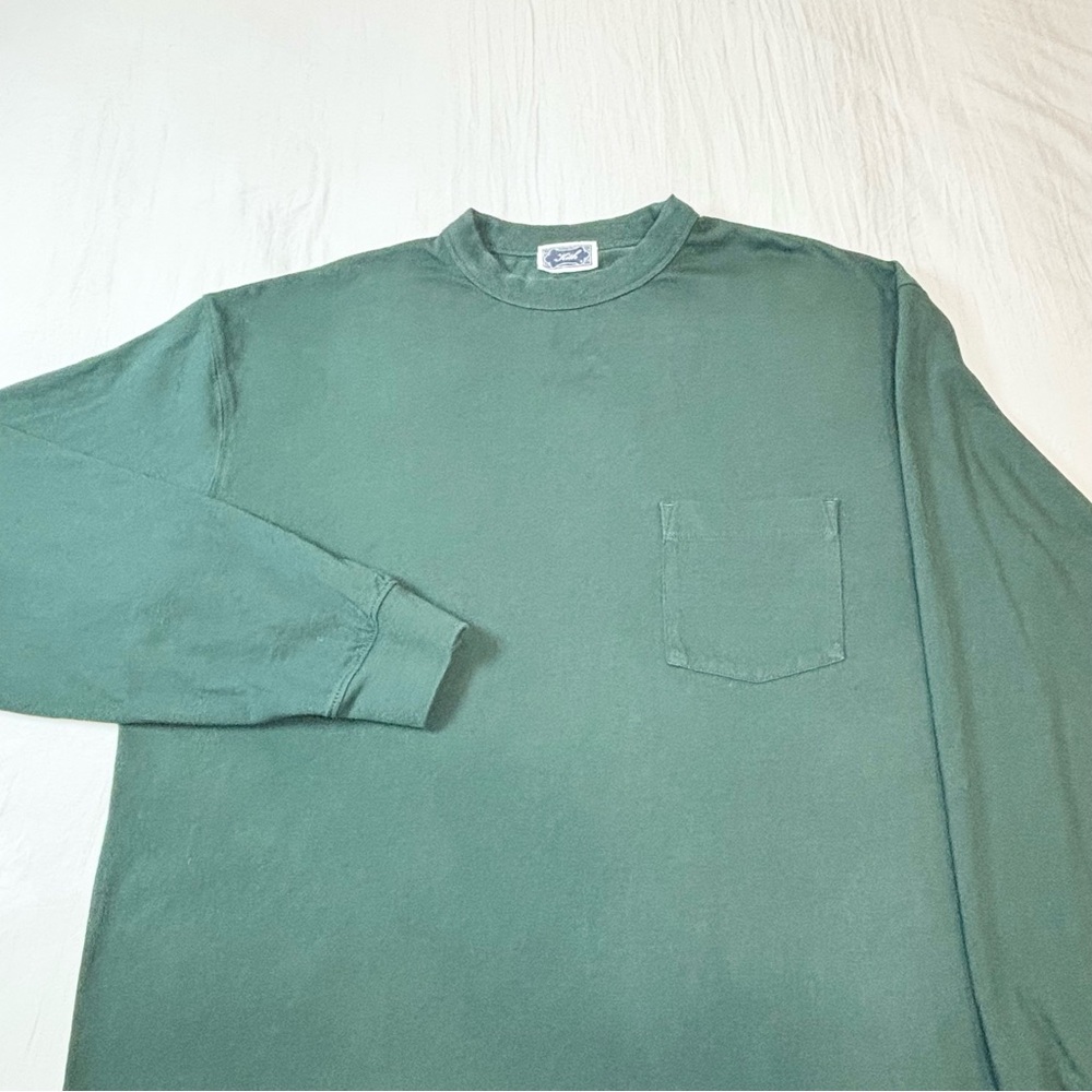 Kith‎ long sleeve pocket t shirt men’s small green